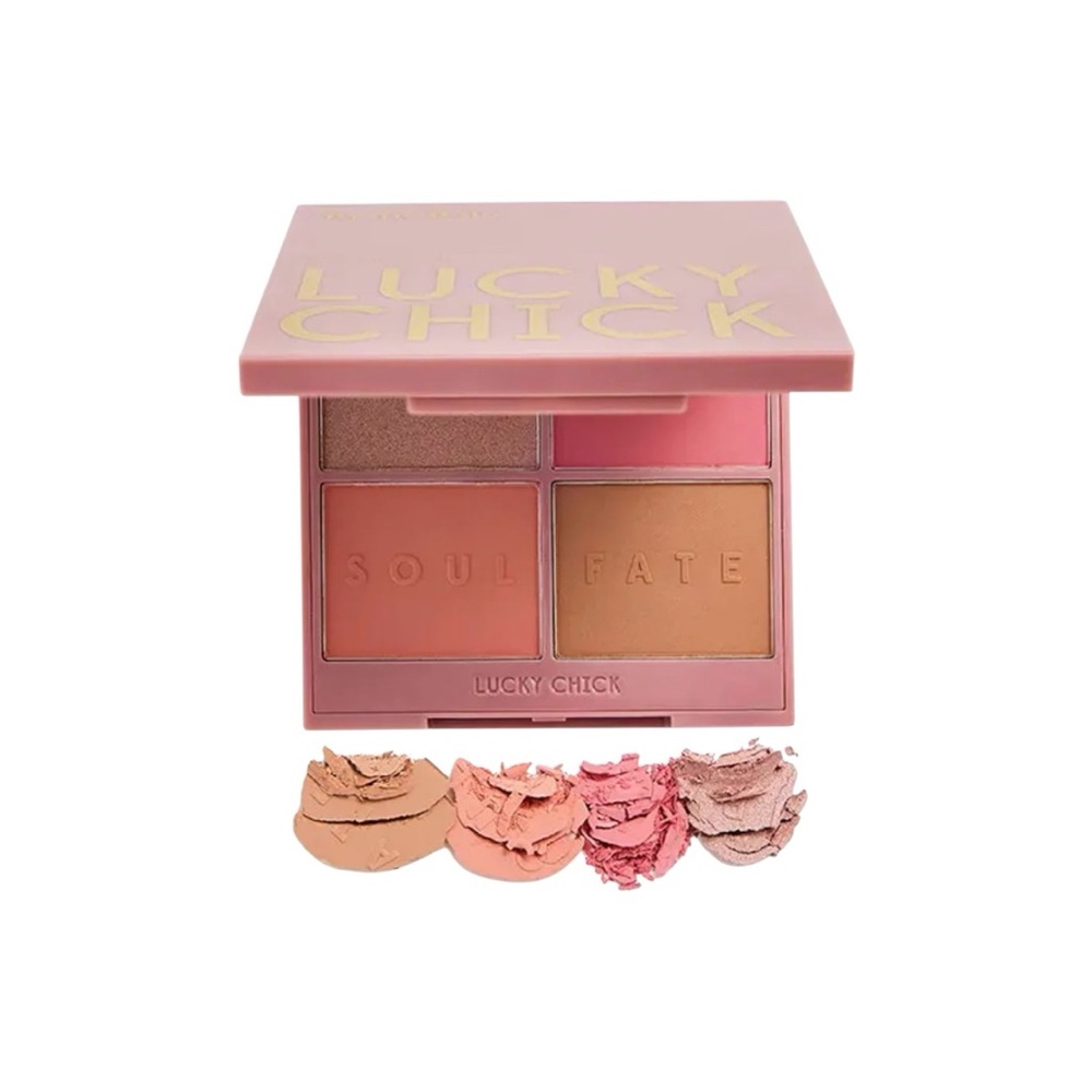 Lucky Chick Mystic Halo Glow Palette Bronzer & Highlighter